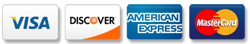 we accept all major credit cards in Glen Burnie