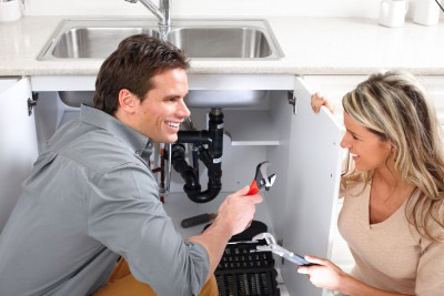 Tim, one of our Glen Burnie plumbers explains the process to the customer
